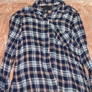 Blue and Pink Soft Flannel